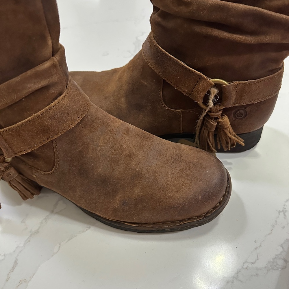 Born Handmade Chestnut Boots